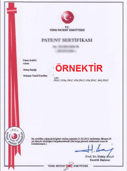 Marka Tescil Belgesi